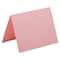 JAM Paper A2 Baby Pink Pastel Blank Foldover Cards, 100ct.